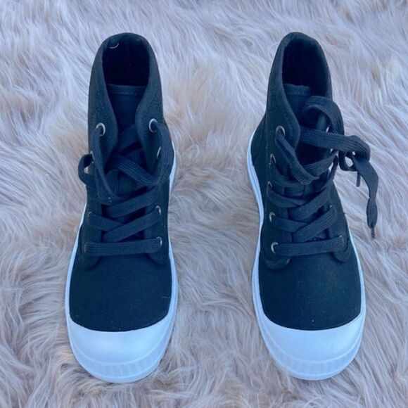 SO Dragonfruit Lace up Ankle Boots in Black/White - Picture 5 of 10